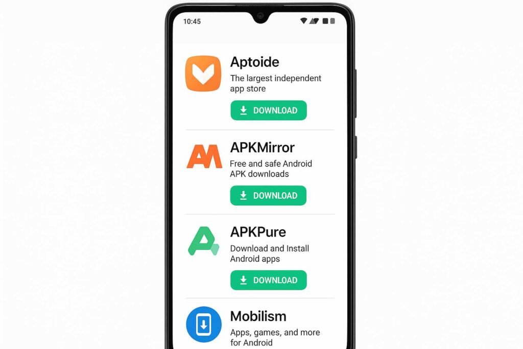 Alternatif Google Play - Aptoide - APKMirror - APKPure - Mobilism - download aplikasi android terbaik
