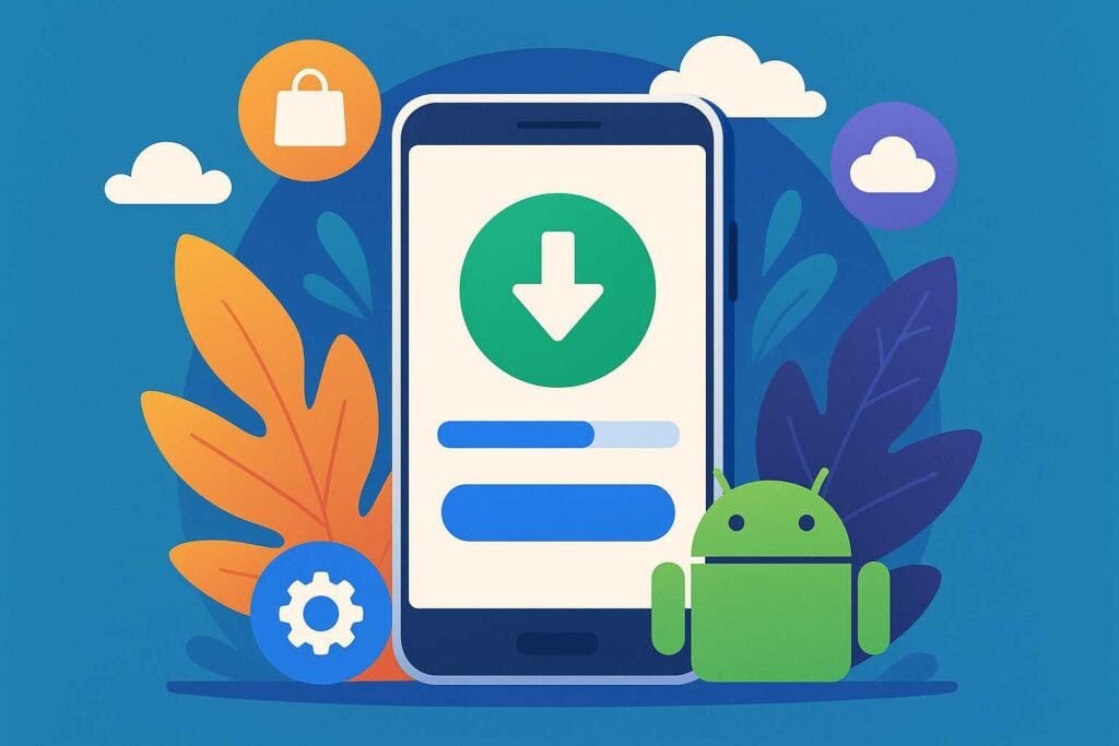 aplikasi android download cepat - unduh file besar - hemat waktu - gunakan ADM