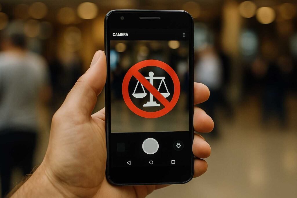 aplikasi kamera tembus pandang - dilarang - berbahaya bagi privasi - melanggar hukum