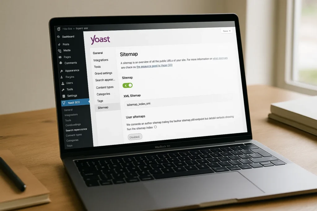 cara agar wordpress muncul di google - gunakan yoast seo - kirim sitemap - daftar search console
