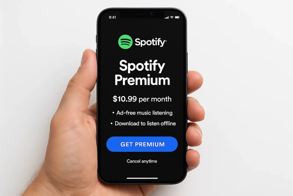 cara aktifkan spotify premium di iOS tanpa ribet