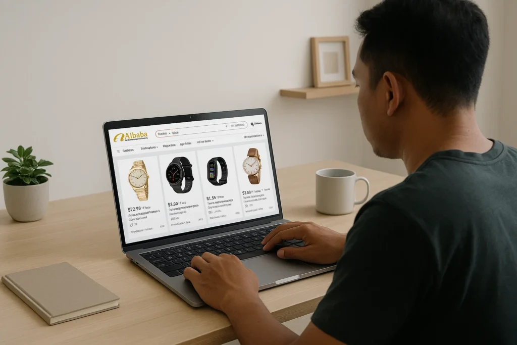 cara belanja di alibaba indonesia - daftar akun - pilih produk - bayar dengan aman - atur pengiriman