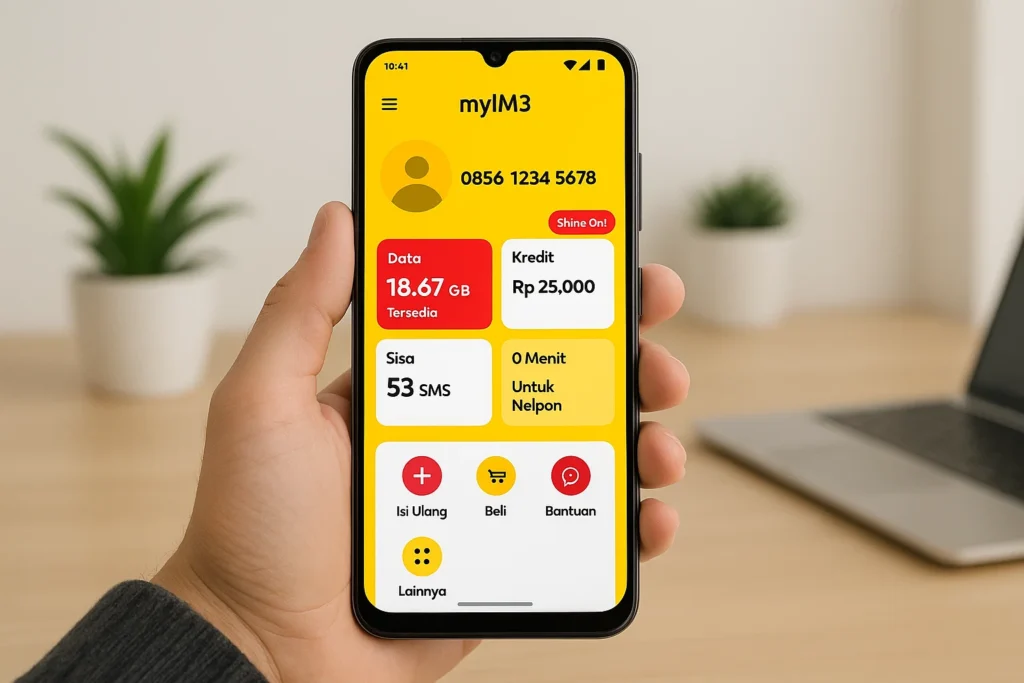 cara cek nomor indosat dengan mudah - lewat aplikasi myim3 - dial - sms - website resmi