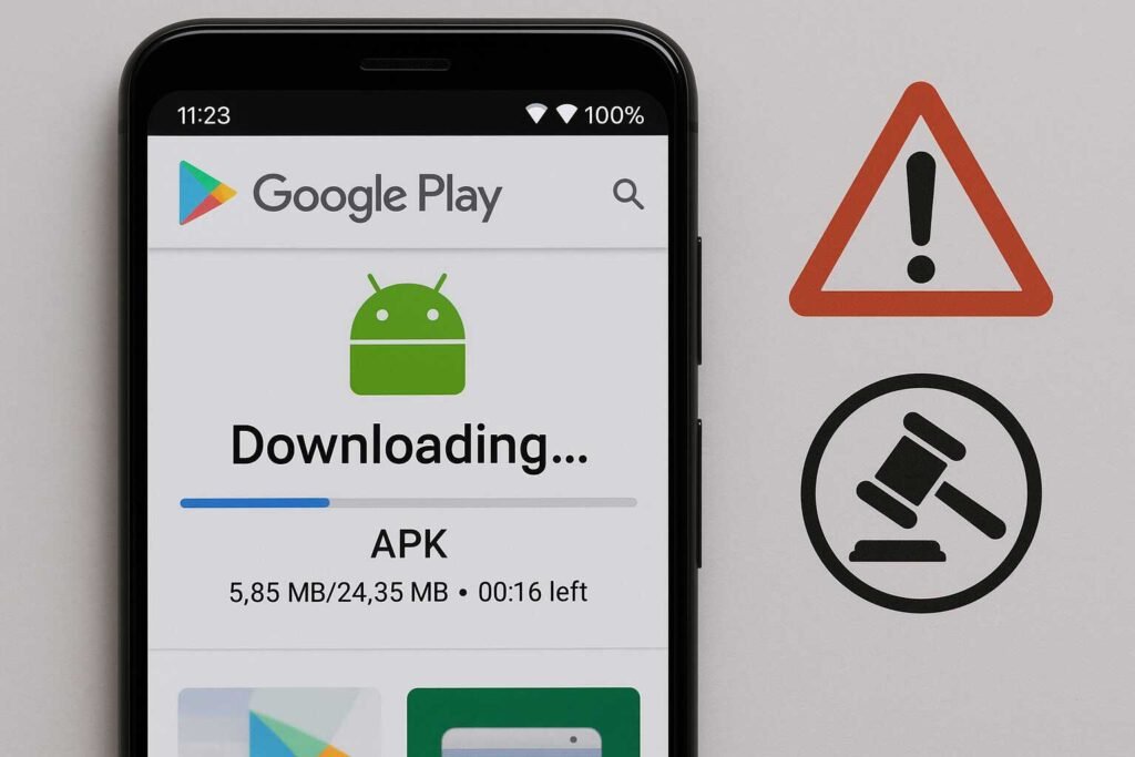 download APK aplikasi Play Store - ketahui risikonya - cari alternatif yang aman