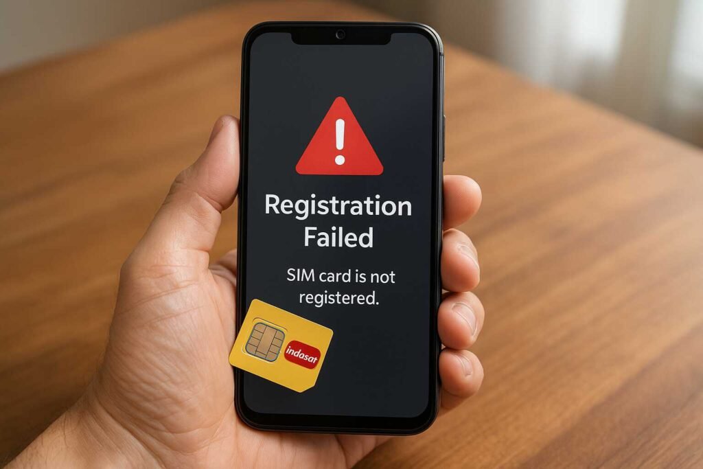 registrasi kartu indosat gagal - solusi aktivasi - hindari blokir kartu